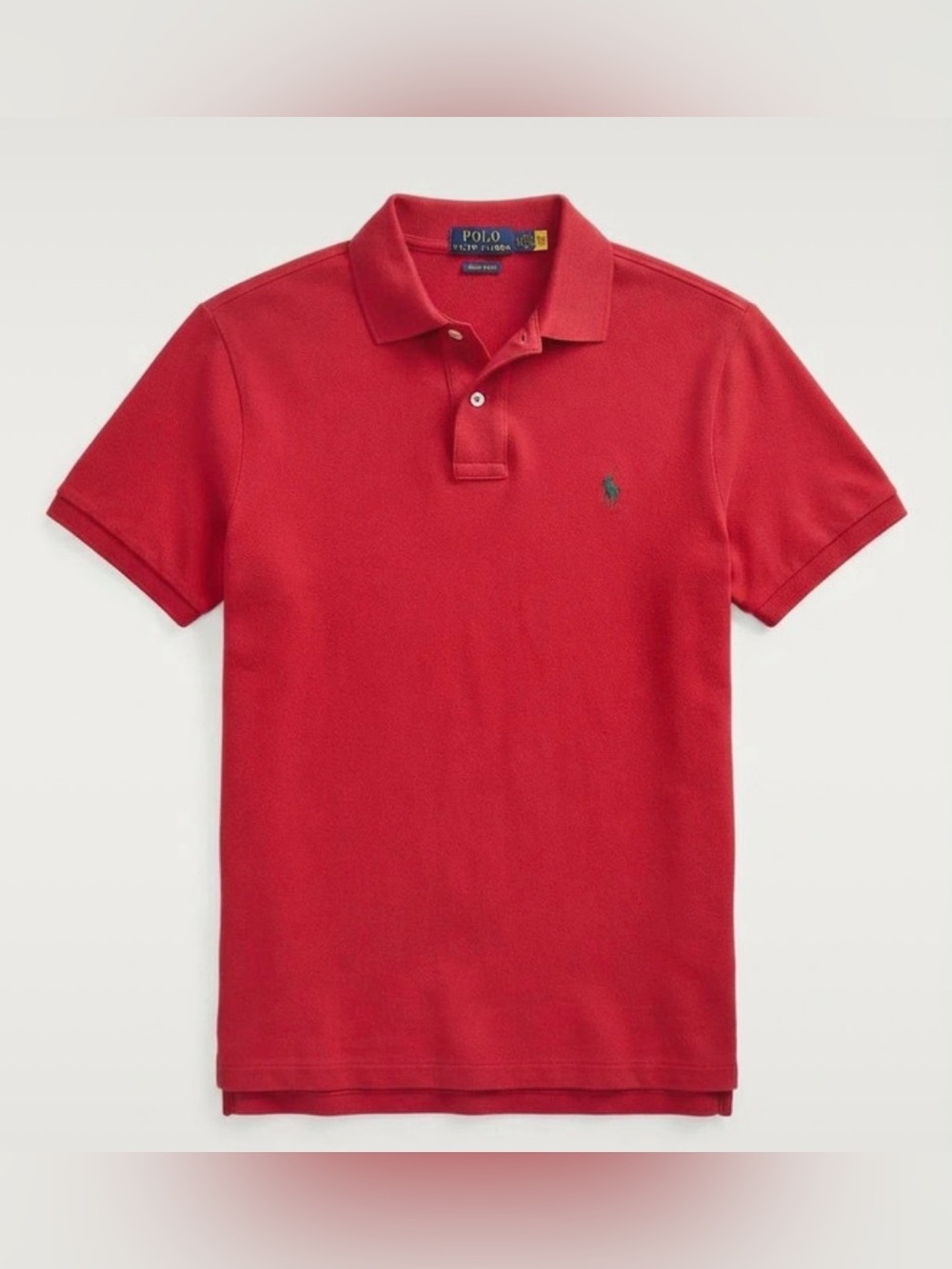 Polo by Ralph Lauren Men's Red Classic Pique Polo Shirt